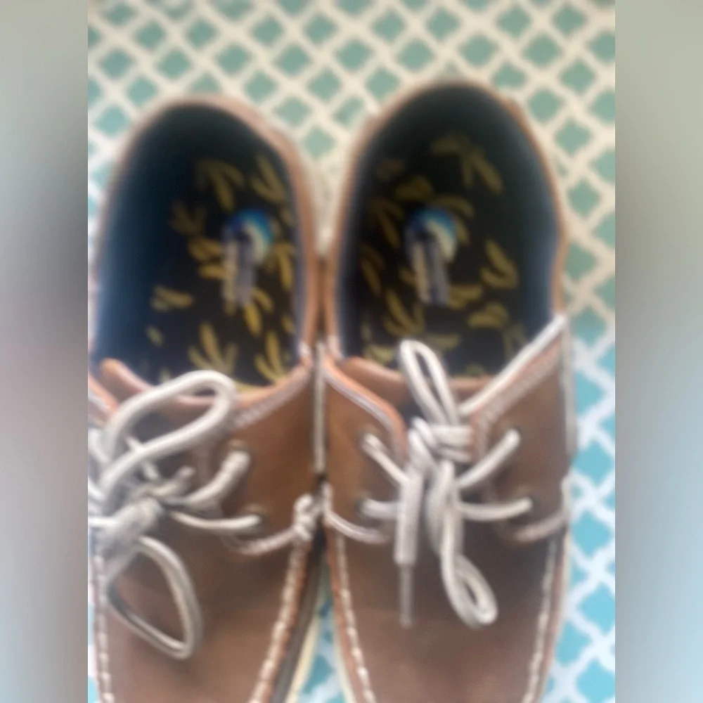 Island Surf Company COD Men's Boat Shoe Dark Brown - 8